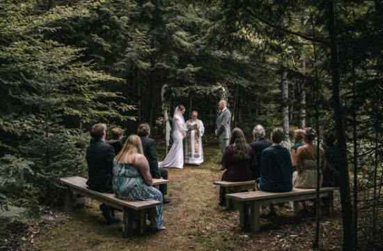 intimate Vermont wedding